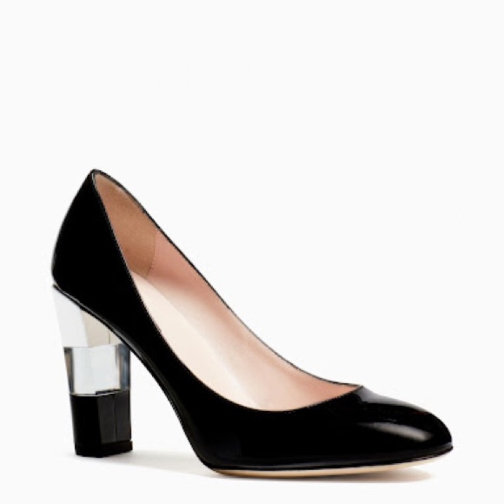 Kate Spade Bianca Heels-Black